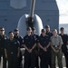 Royal Navy Sailors Visit the USS San Jacinto