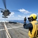 USS San Jacinto Sailors Conduct Flight Operations