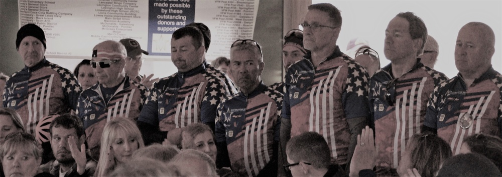 Gold Star Family Weekend: Guardsmen Lead Bicycle Riders Honoring Fallen Warriors