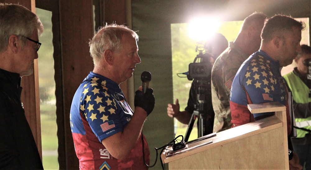 Gold Star Family Weekend: Guardsmen Lead Bicycle Riders Honoring Fallen Warriors