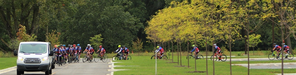 Gold Star Family Weekend: Guardsmen Lead Bicycle Riders Honoring Fallen Warriors