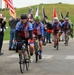 Gold Star Family Weekend: Guardsmen Lead Bicycle Riders Honoring Fallen Warriors