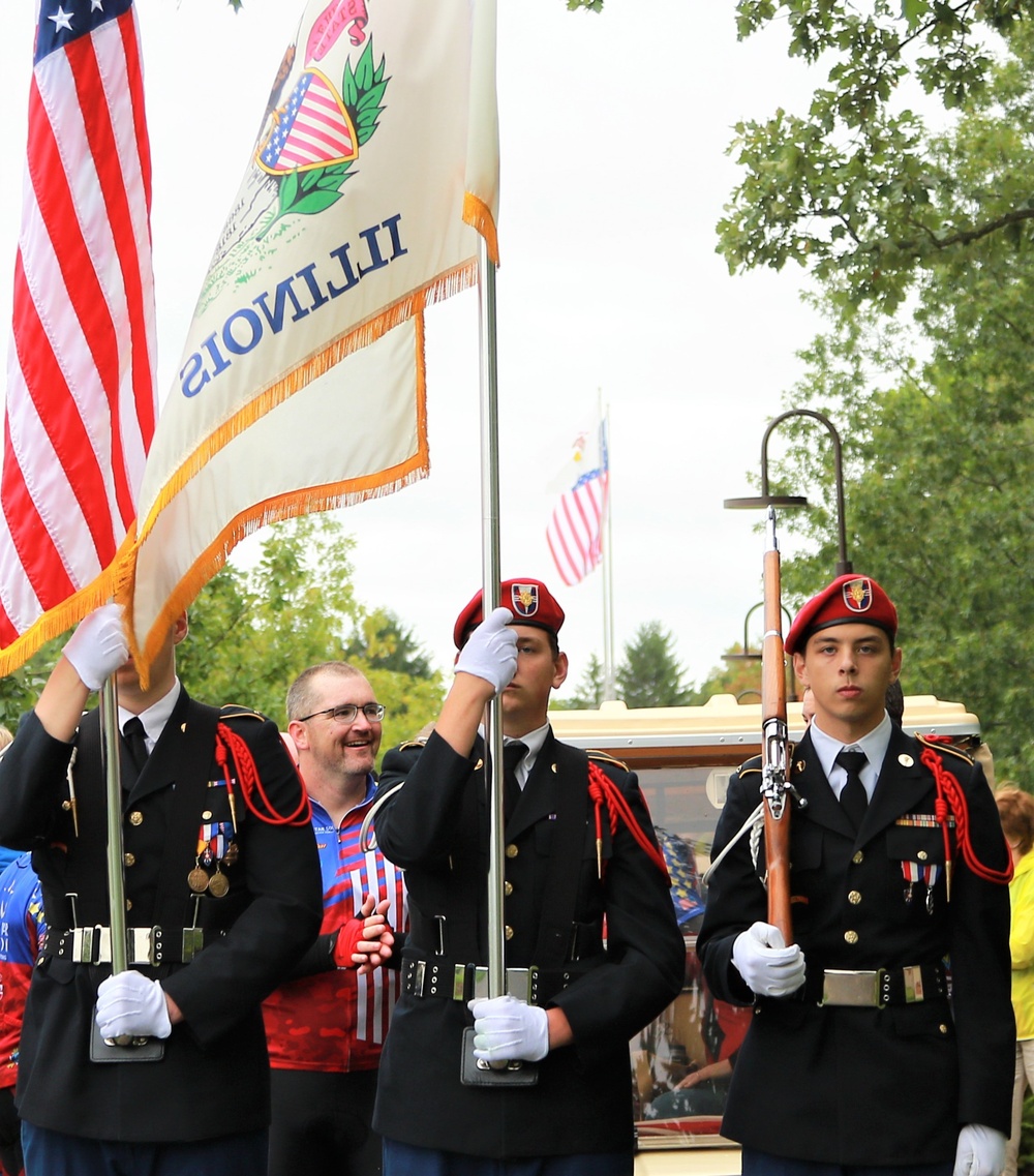 Gold Star Family Weekend: Guardsmen Lead Bicycle Riders Honoring Fallen Warriors