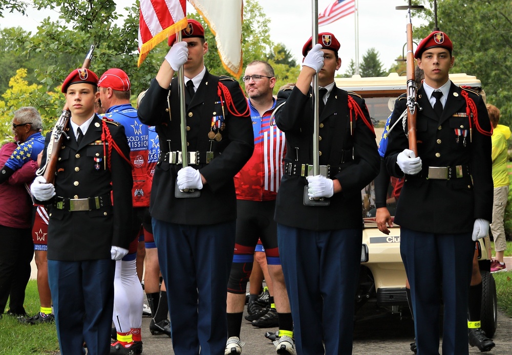 Gold Star Family Weekend: Guardsmen Lead Bicycle Riders Honoring Fallen Warriors