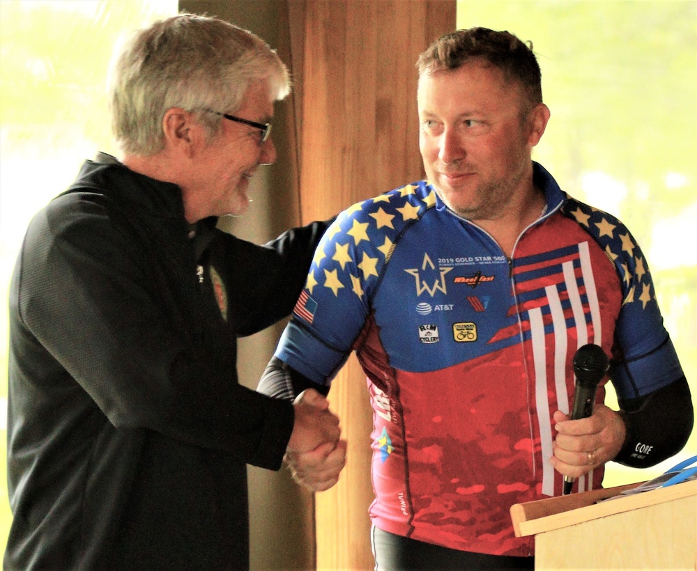 Gold Star Family Weekend: Guardsmen Lead Bicycle Riders Honoring Fallen Warriors