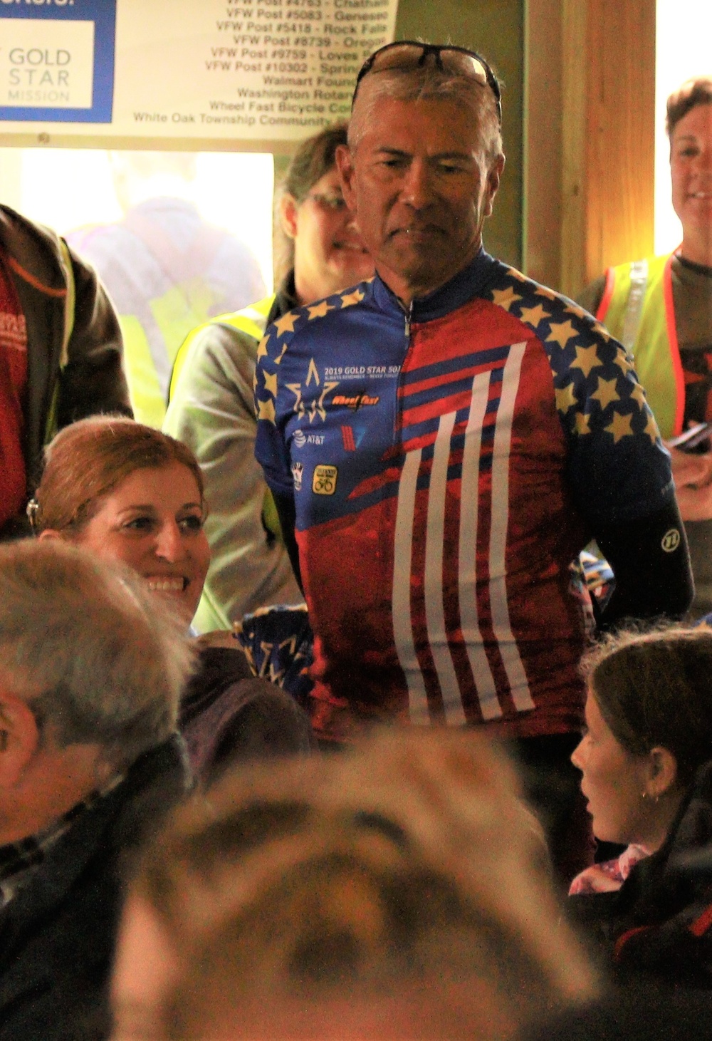 Gold Star Family Weekend: Guardsmen Lead Bicycle Riders Honoring Fallen Warriors