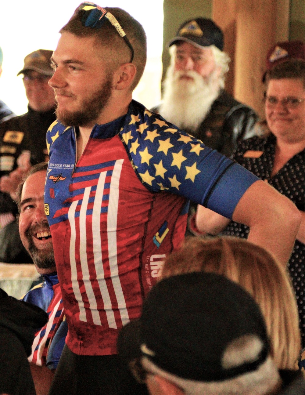 Gold Star Family Weekend: Guardsmen Lead Bicycle Riders Honoring Fallen Warriors