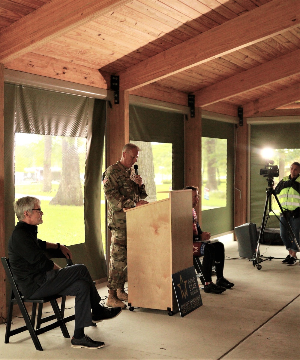 Gold Star Family Weekend: Guardsmen Lead Bicycle Riders Honoring Fallen Warriors