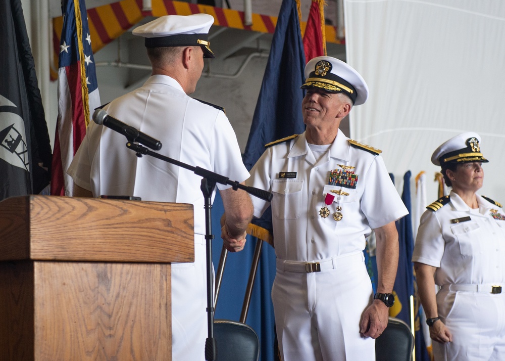 CTF 70 Change of Command Ceremony