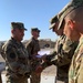 Deployed Illinois Soldiers receive combat service patch