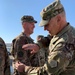 Deployed Illinois Soldiers receive combat service patch