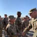 Deployed Illinois Soldiers Receive Combat Service Patch