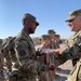Deployed Illinois Soldiers Receive Combat Service Patch