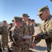 Deployed Illinois Soldiers Receive Combat Service Patch