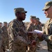 Deployed Illinois Soldiers Receive Combat Service Patch