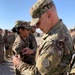 Deployed Illinois Soldiers receive combat service patch