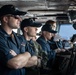 U.S. Sailors stand watch