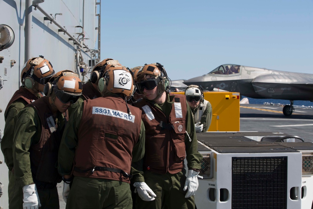 Making History: A dozen F-35Bs aboard an LHA