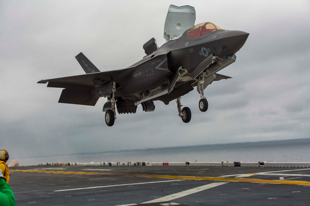 Making History: A dozen F-35Bs aboard an LHA