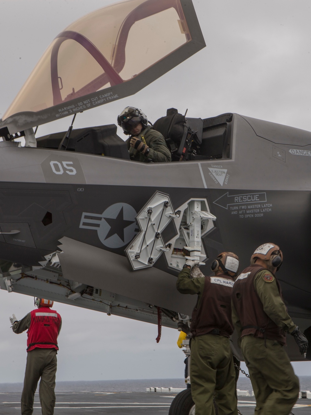 Making History:  A dozen F-35Bs aboard an LHA