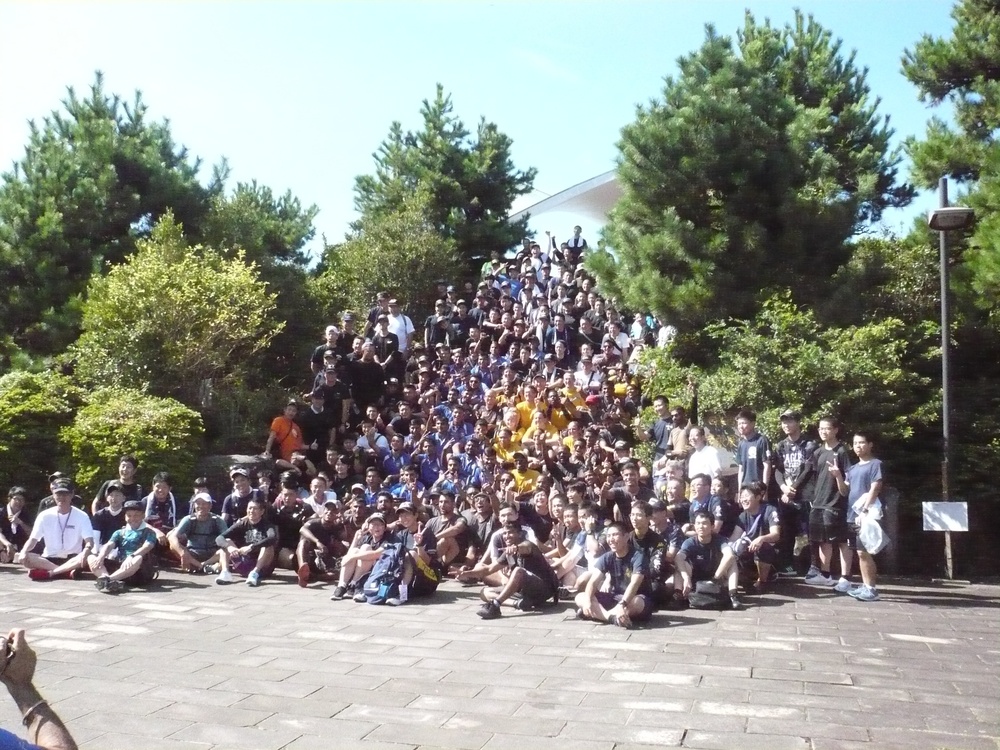 USS McCampbell Sailors join JMSDF and Indian Navy at Mt. Yumi-Hari during Malabar 2019