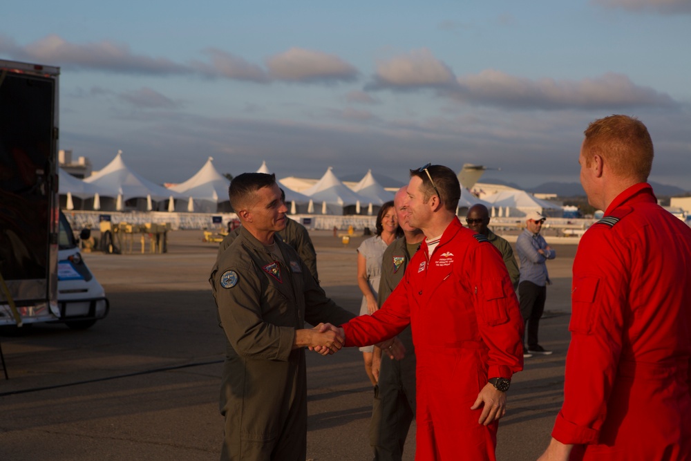 2019 MCAS Miramar Air Show : RAF Red Arrows