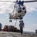 USS Harpers Ferry Conducts Replenishment-At-Sea