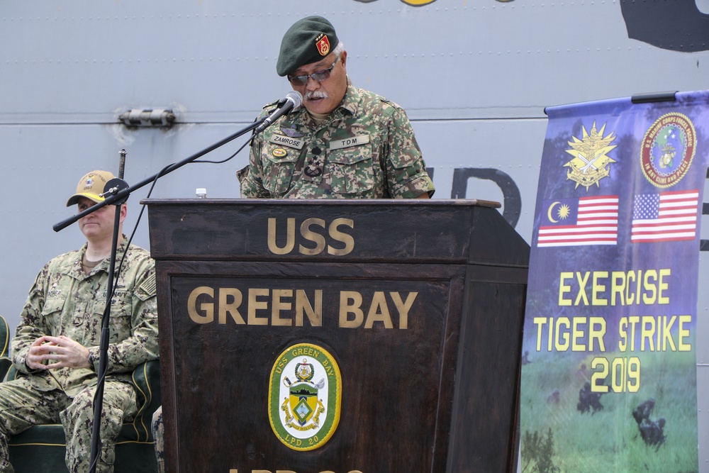 Exercise Tiger Strike 2019 Opening Ceremony