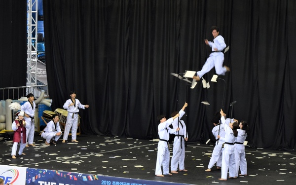 Soldiers kick it with fellow Taekwondo-ins at annual festival in Gangnam