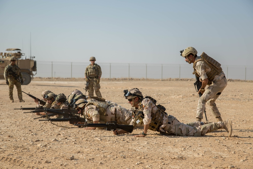 Iraqi Commandos Training