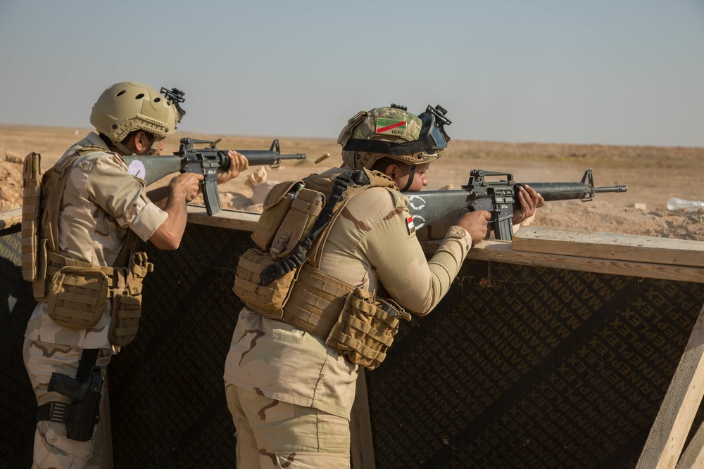 Iraqi Commandos Training