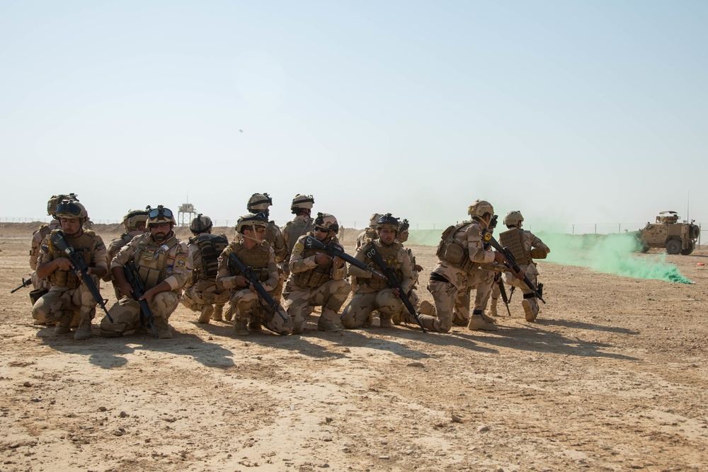 Iraqi Commandos Training