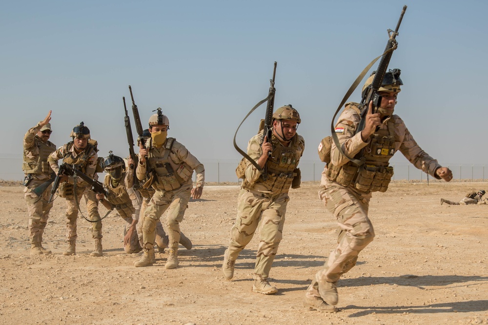 Iraqi Commandos Training