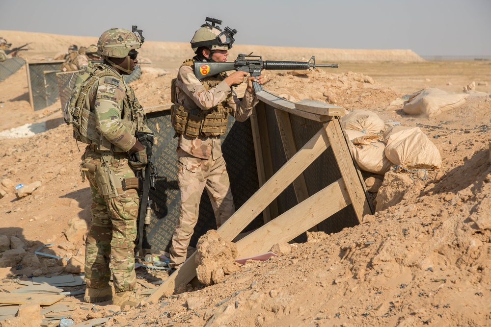 Iraqi Commandos Training