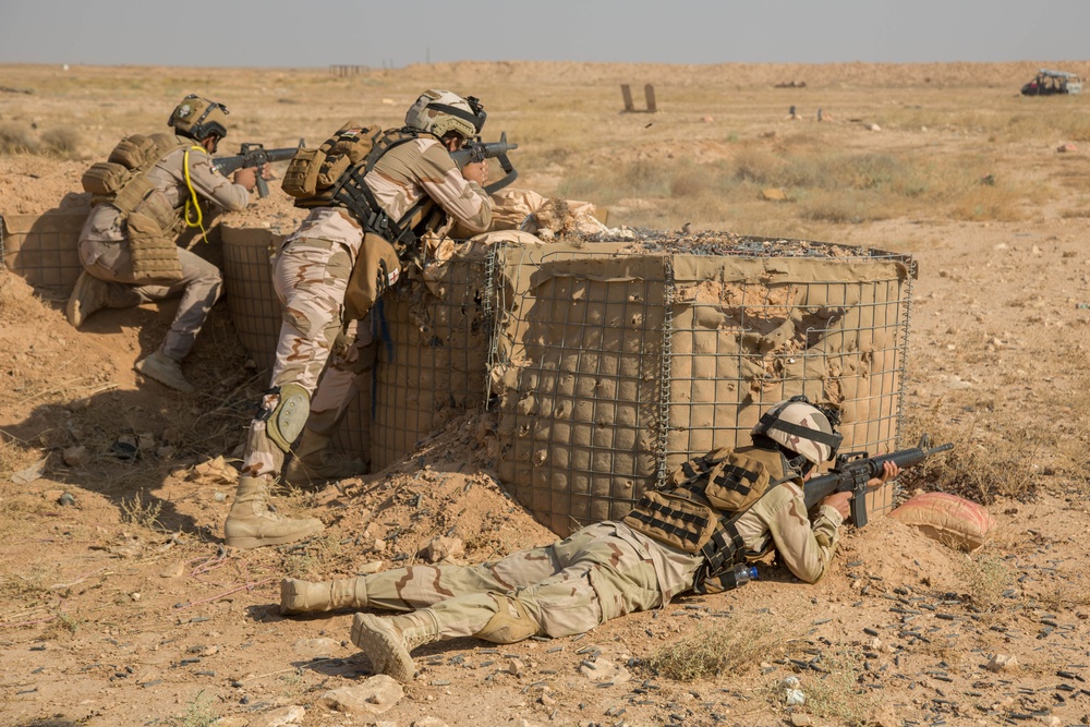 Iraqi Commandos Training