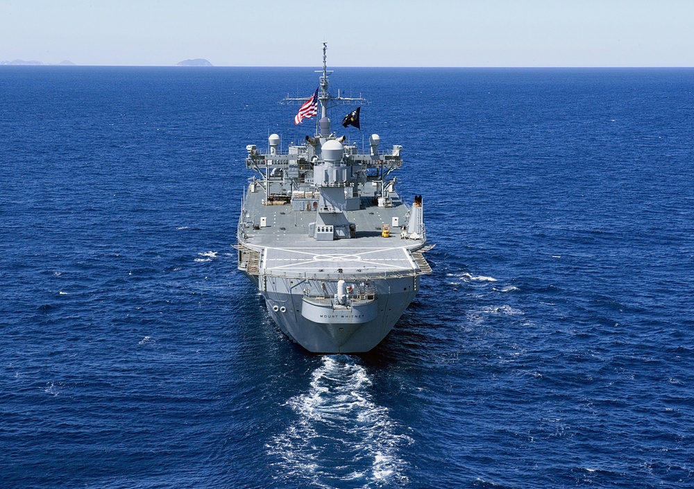 USS Mount Whitney (LCC 20) PHOTOEX