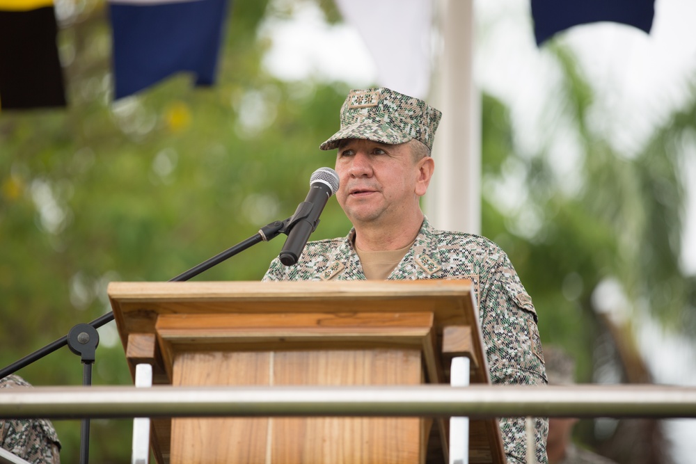 US, Colombian Marines commence humanitarian assistance rehearsal with opening ceremony in Colombia