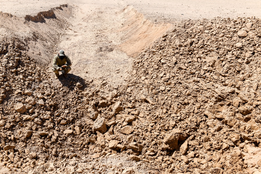 EOD detonates rocket motor