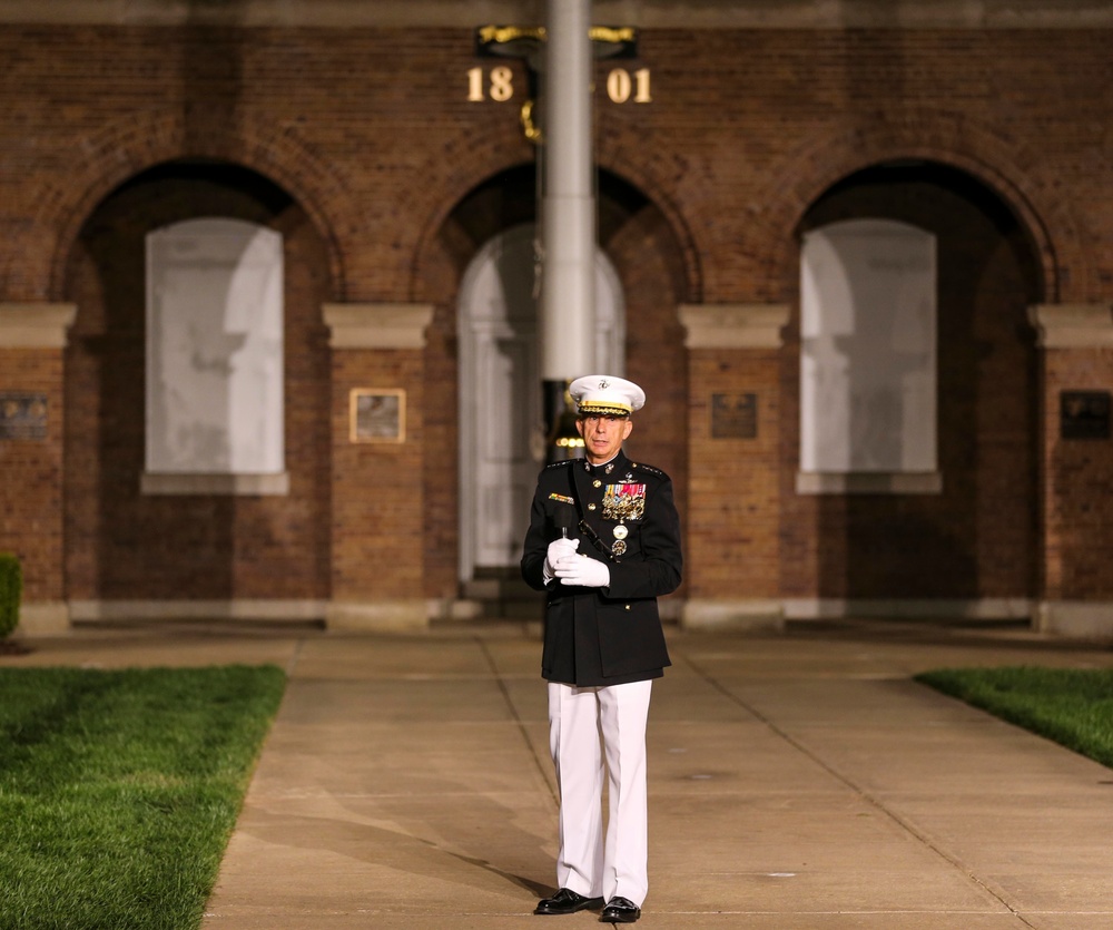 Barracks' Marines host a retirement for Gen. Thomas D. Waldhauser