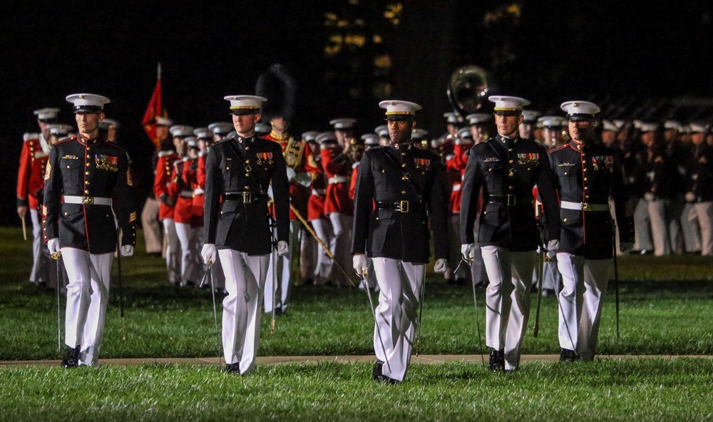 Barracks' Marines host a retirement for Gen. Thomas D. Waldhauser