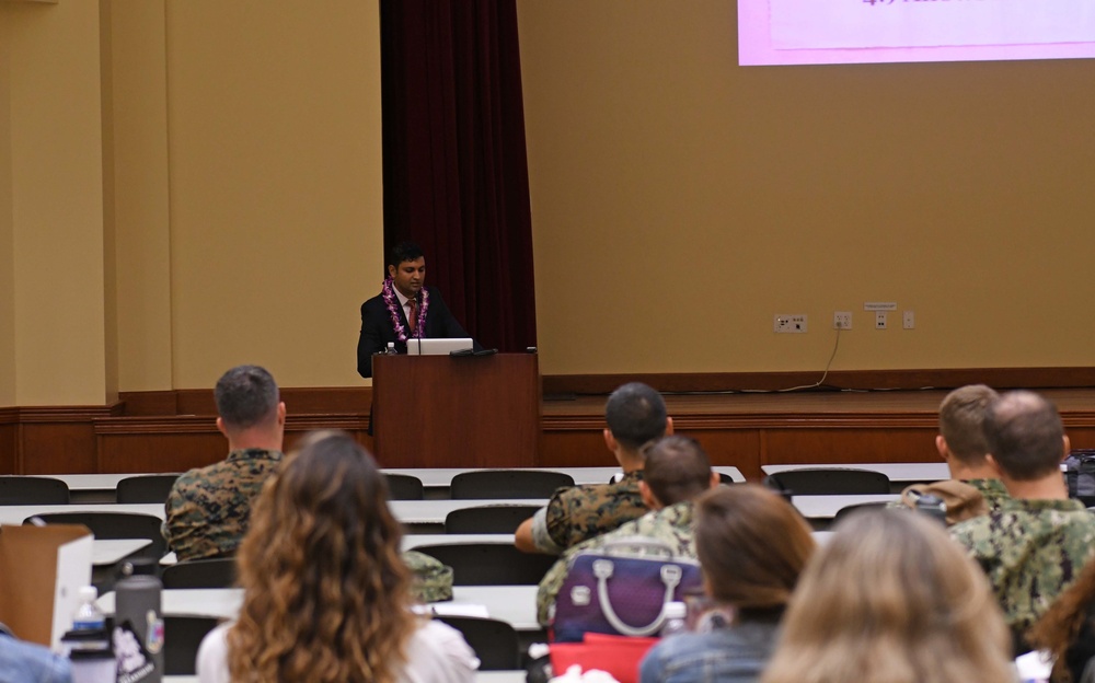 Guest Speaker Presents at Tri-Service Dental Symposium