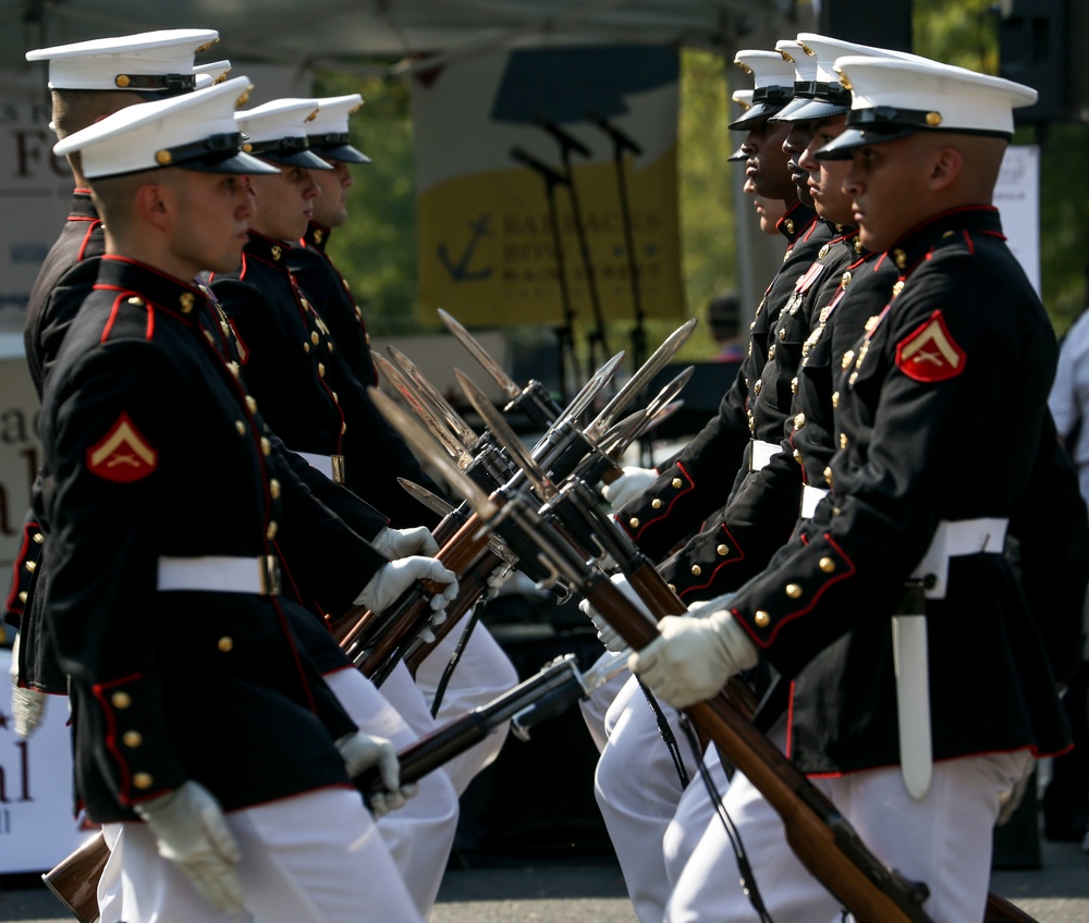 Marines perform for annual Barracks Row Festival
