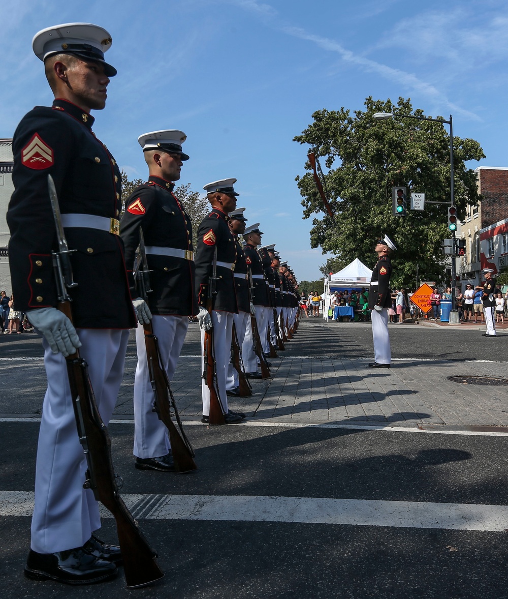 Marines perform for annual Barracks Row Festival