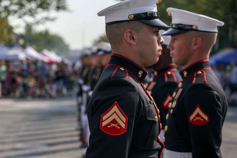 Marines perform for annual Barracks Row Festival