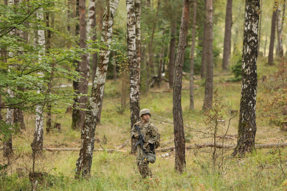 Live fire training prepares Soldiers for Poland