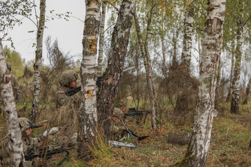 Live fire training prepares Soldiers for Poland