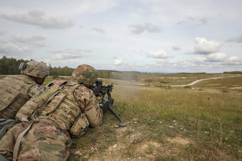 Live fire training prepares Soldiers for Poland