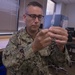 Hospital Corpsman Administers Flu Shots