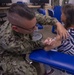 Hospital Corpsman Administers Flu Shots