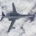 Utah KC-135R refuels B-1B Lancers